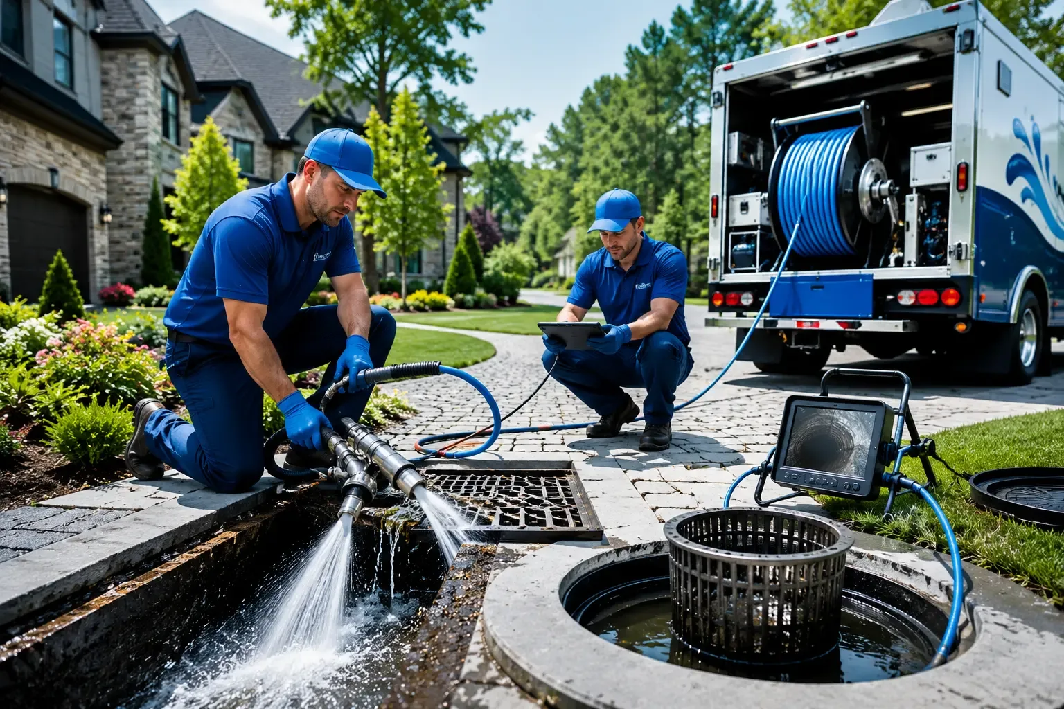 Local outdoor drain cleaning professionals in North Anson, ME